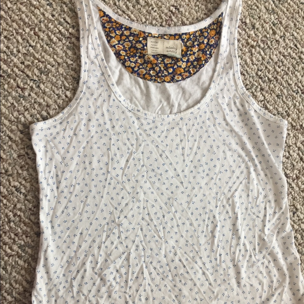 Anthropologie cotton tank